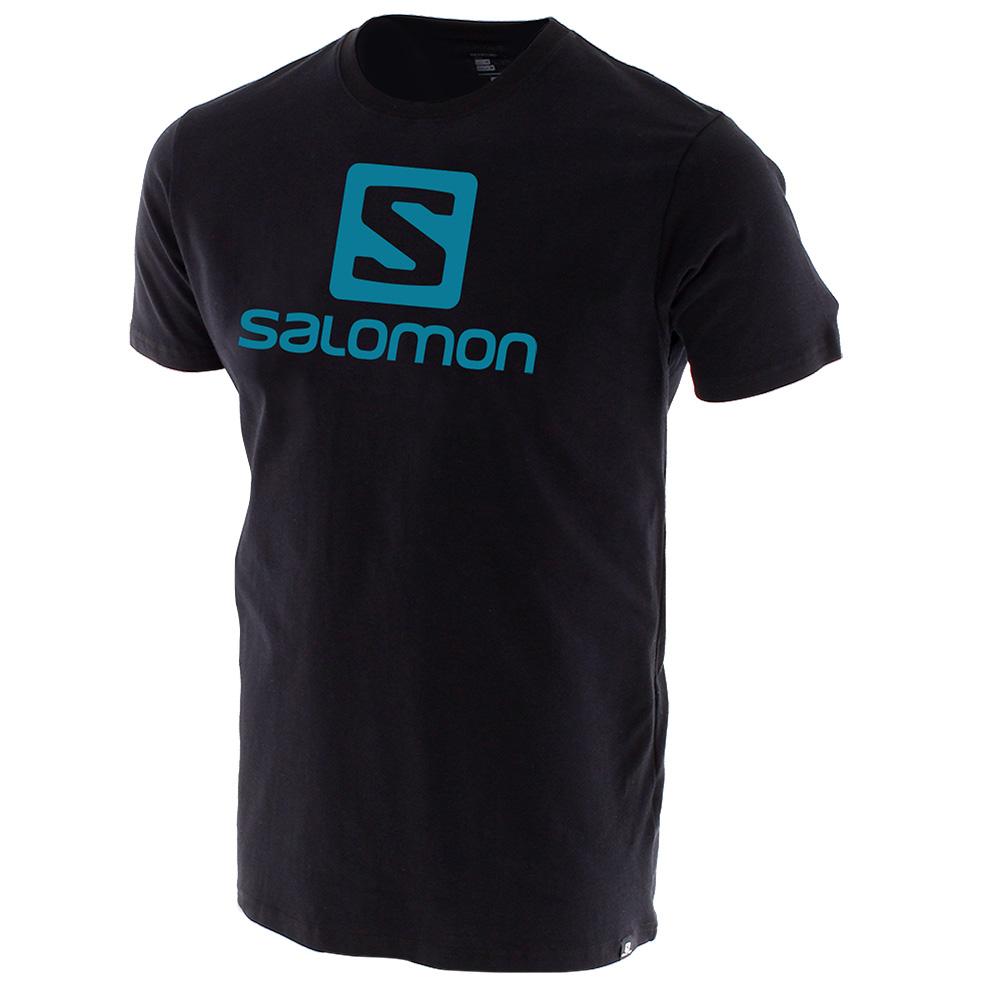 Salomon ACHIEVE SS B Camisetas Niños - Negras - Colombia (69820-XJIL)